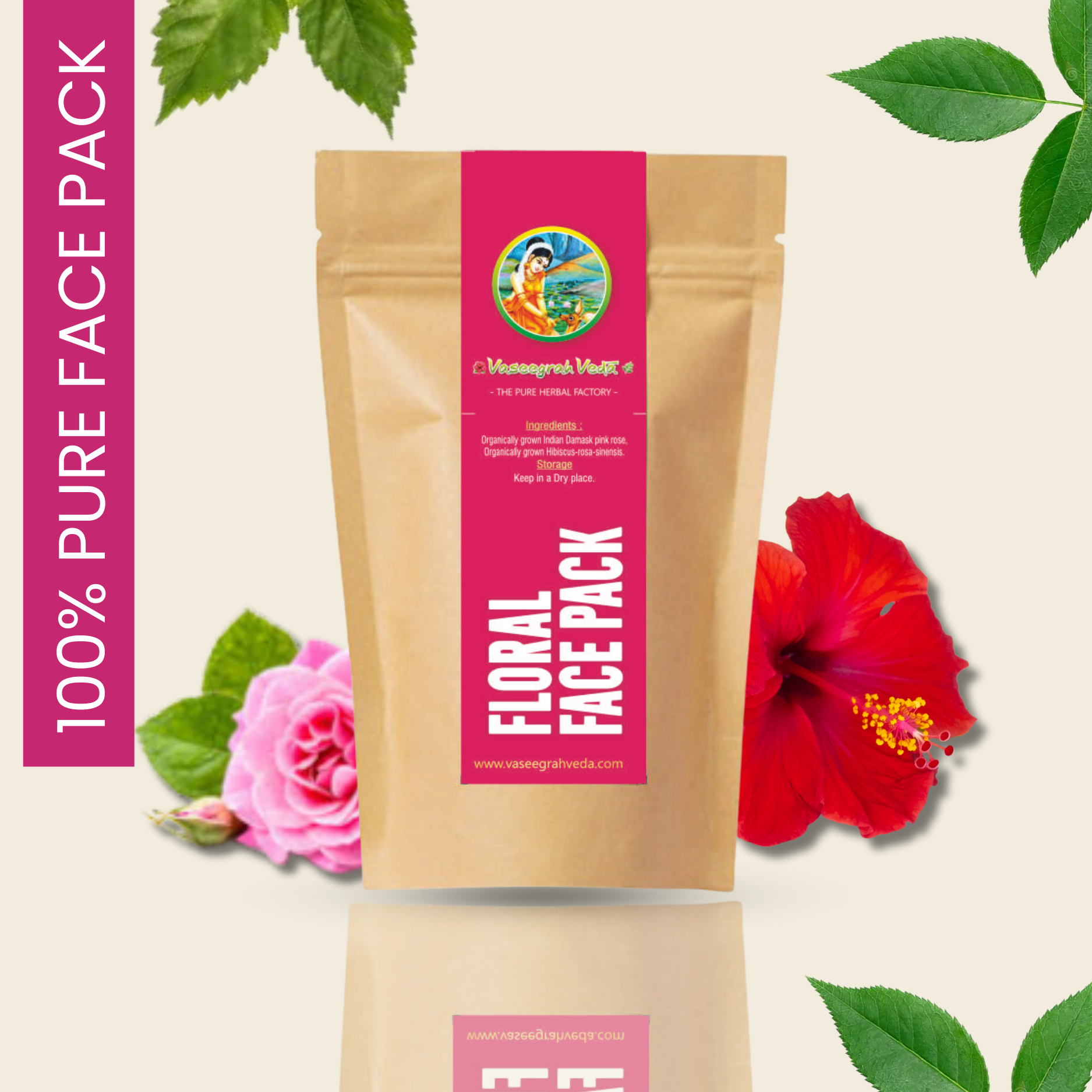 Floral Face Pack - 50g